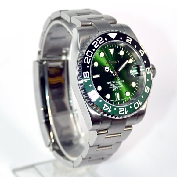 Custom SekoMod men’s Automatic watch “Submariner” style with NH35 Movement 41mm - Picture 3 of 8